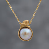 Wakasa Pearl Pendant Necklace C