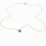 Dark Star Diamond Pendant Necklace