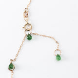 Tsavorite Garnet Linked Necklace
