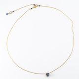 Sapphire Basket Necklace