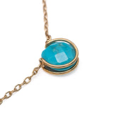 Turquoise Basket Necklace