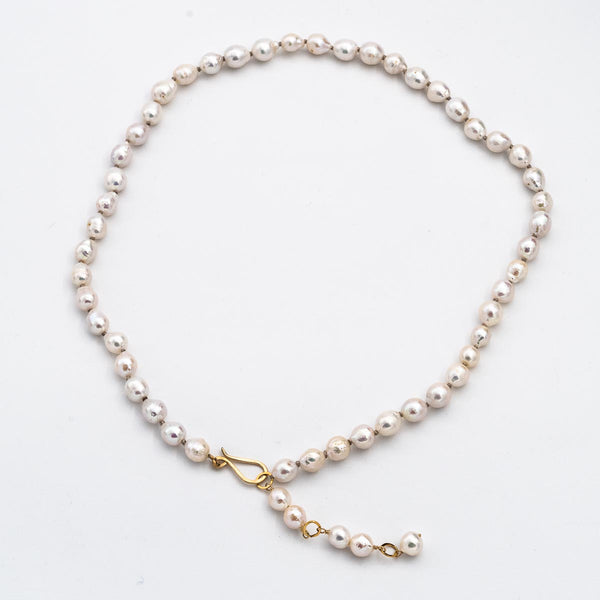 Versatile Baroque Pearl Necklace A