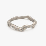 The 10-Diamond Driftwood Ring, 18k Gold