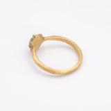 Diamond Hexagon Ring