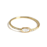 Rose cut Diamond Sparkle Ring