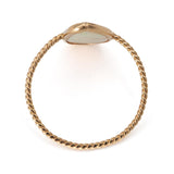 Australian Opal Twist Ring C