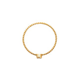 Simply Diamond Twist Ring