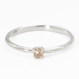 Antique Diamond White Gold Ring