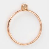 Antique Diamond Rose Gold Ring