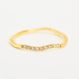 Wandering Path Yellow Gold Ring