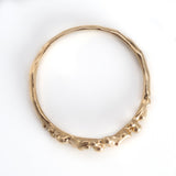 Wave Bubbles Curve Ring