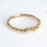 Wave Bubbles Sparkle Ring