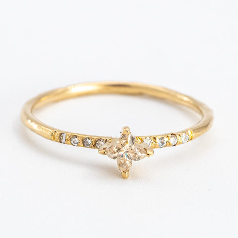 Diamond Clover Ring