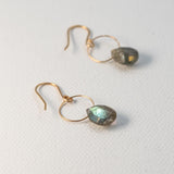 Labradorite Tip Top Earrings