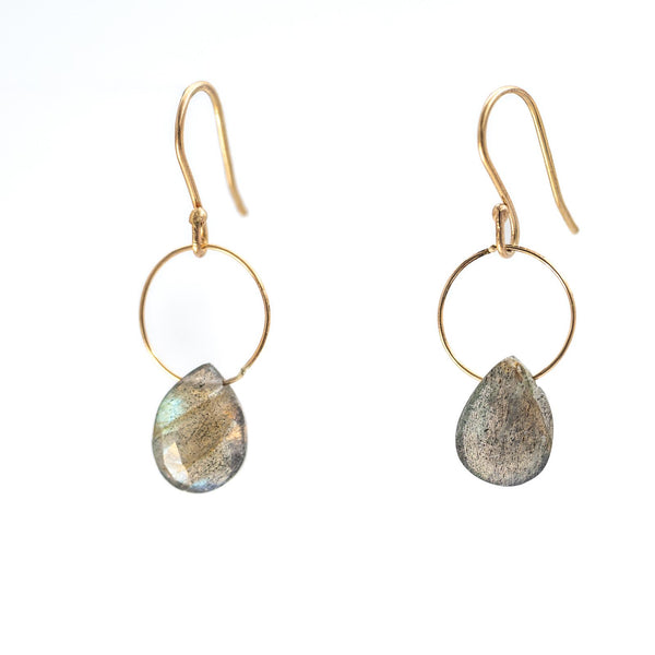 Labradorite Tip Top Earrings