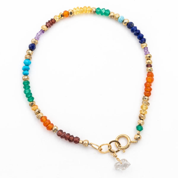 Rainbow Roundel Bracelet