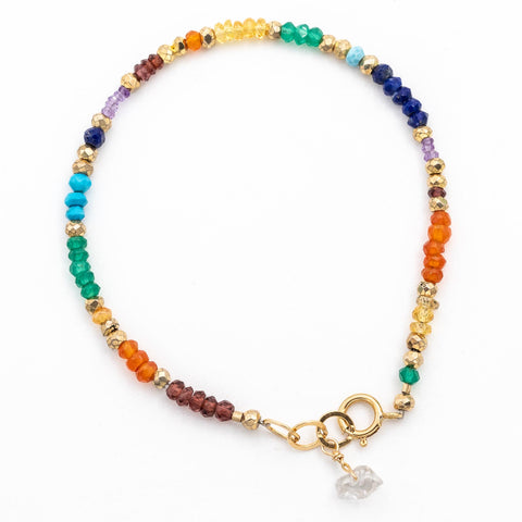 Rainbow Roundel Bracelet