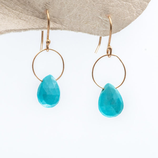 Turquoise Droplet Earring