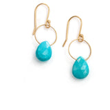 Turquoise Droplet Earring