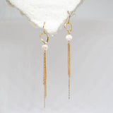 Peach Moon Falls Earring