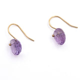 Pink Amethyst Drop Earrings