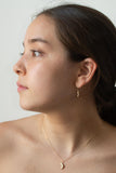 Crescent Moon Gold Earrings