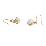 Akoya Pearl Prong Earrings