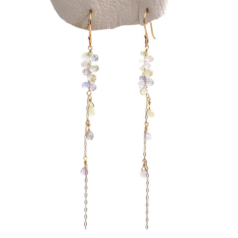 Sapphire Rainbow Earrings