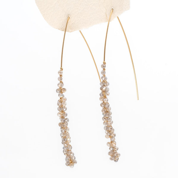 Labradorite Super Sugar Stick Earrings