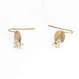 Plentiful Plate Pearl Earrings