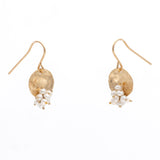 Plentiful Plate Pearl Earrings