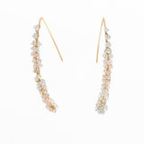 Aquamarine Sugar Stick Earrings