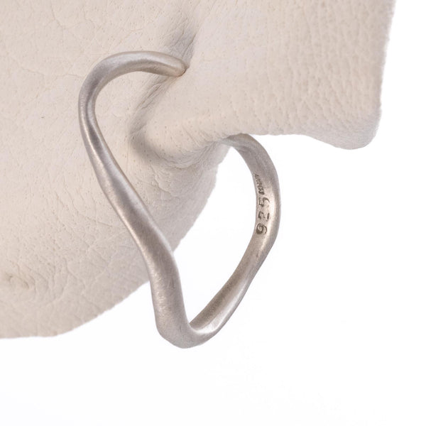 Silver Wave Ear Cuff