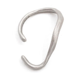 Silver Wave Ear Cuff