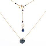 Sapphire Single Stone Necklace