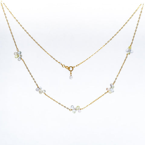 Briolette Sapphire Necklace