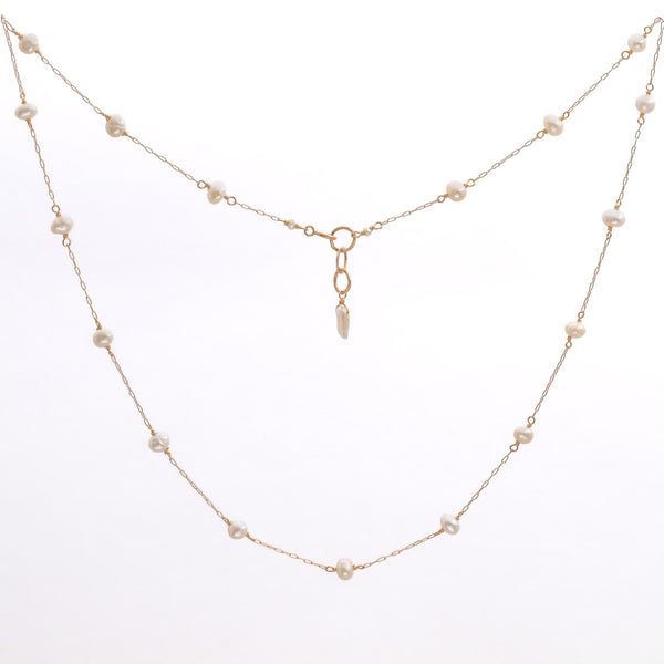 Pearl Linked Necklace