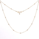 Champagne Diamond Necklace