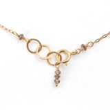 Champagne Diamond Necklace