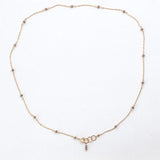 Champagne Diamond Necklace