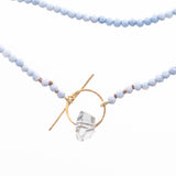 Blue Skies Opal Long Necklace