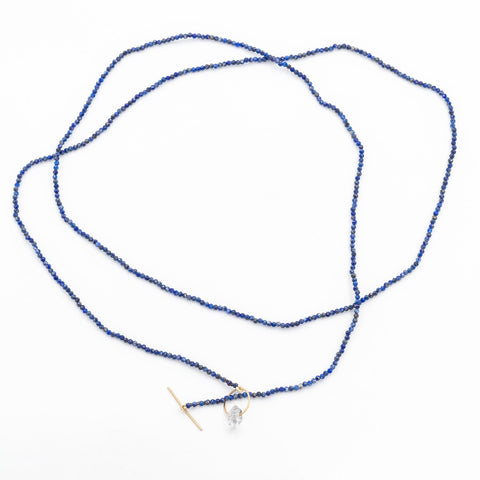 Evening Sky Lapis Lazuli Long Necklace