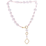 Copy of Rose Quartz Candy Necklace B