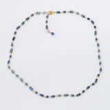 Blue Sapphire Ombre Necklace