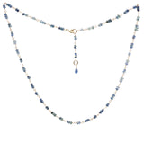 Blue Sapphire Ombre Necklace