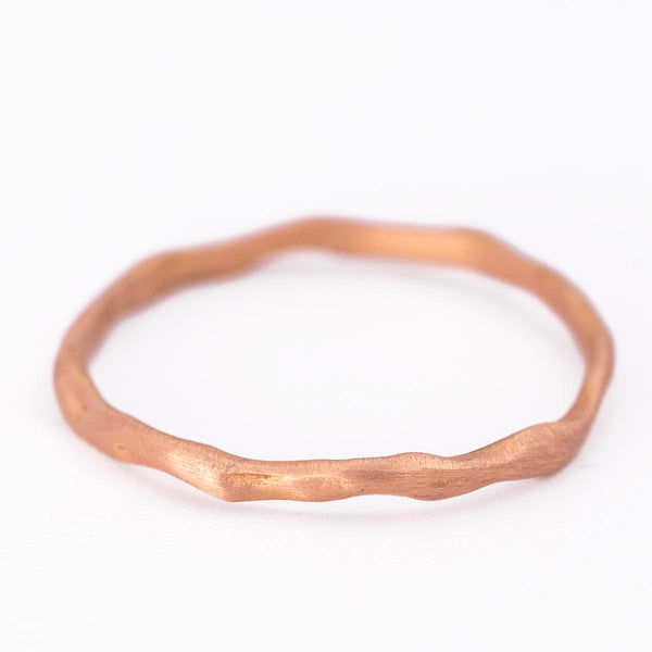 Rose Gold "Une" ring