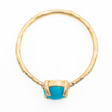 Turquoise Sparkle Ring - A