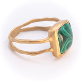 Malachite Cocktail Ring