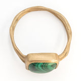 Malachite Cocktail Ring