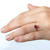 Madagascar Ruby Sparkle Ring